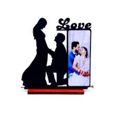 Love pair table top frame for your special day
