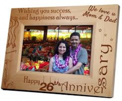 Special Engraving frame for couples